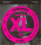 D'Addario ECB81, D'Addario ECB81 45-100 Chromes Flatwound Stainless Steel