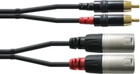 Cordial 10598, Cordial CFU 3 MC Audiokabel 3 m Schwarz