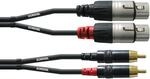 Cordial CFU 3 FC Audiokabel 3 m XLR 3 Pol female/ Cinch male