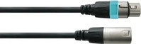 Cordial CCM 2.5 FM Mikrofonkabel 2,5 m Mikrofonkabel Schwarz