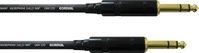 Cordial CFM 9 VV Stereoklinkenkabel 9 m Stereo Patchkabel Schwarz