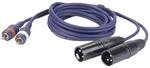 DAP FL26150 Kabel 1,5 m Audiokabel Blau