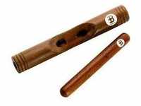 Meinl CL3RW, Meinl CL3RW African Wood Claves, Redwood - Claves Natur