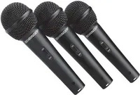 Behringer 0502-AAB86-000, Behringer XM1800S ULTRAVOICE 3-PACK Mikrofone dynamisch