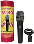 Telefunken M80 Standard Dynamisches Mikrofon XLR 3 Pol Schwarz