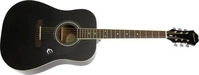Epiphone EA10EBCH1, Epiphone Songmaker DR-100 EB Westerngitarre Schwarz