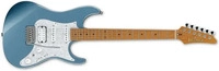 Ibanez AZ2204-ICM, Ibanez Prestige AZ2204-ICM Ice Blue Metallic E Gitarre Blau