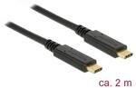 DELOCK USB 3.1 Gen 1 Typ-C auf USB 3.1 Gen 1 Typ-C Kabel (5 Gbps) 2m Apple...