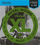 D'Addario EXL117, D'Addario E-Git. EXL117 11-56 D-Tuning Nickel Wound Saiten