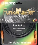Klotz TM-0450 T.M. Stevens FunkMaster 4,5 m Instrumentenkabel Schwarz