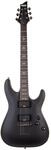 Schecter Demon-6 Aged Black Satin E-Gitarre Schwarz