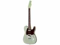 Fender 0118080735, Fender American Ultra Luxe Telecaster RW Transparent Surf Green -