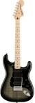 Squier Affinity Series Stratocaster FMT HSS MN Black Burst E-Gitarre Schwarz