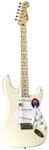 Fender Eric Clapton Stratocaster MN Olympic White E-Gitarre Wei&szlig;