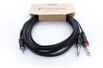 Cordial EY 3 WPP Y-Adapterkabel 3 m Miniklinke 3,5 stereo/ Klinke mono