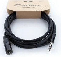 Cordial EM 0.5 MV Mikrofonkabel 0,5 m Mikrofonkabel Schwarz