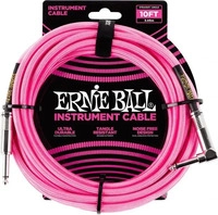 Ernie Ball EB6078, Ernie Ball EB6078 Instrumentenkabel 3 m Pink