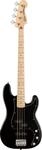 Squier Affinity Series Precision Bass PJ MN Black E-Bass Schwarz