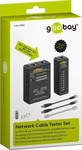 goobay 93010, goobay Netzwerk Kabeltester Set zur Pr&uuml;fung von CAT 5/6