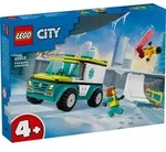 LEGO City 60403 Rettungswagen und Snowboarder