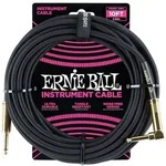 Ernie Ball EB6081 Black 3,0 m - Instrumentenkabel