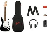 Squier by Fender Affinity Stratocaster Mustang Micro Pack LRL BK - E-Gitarren Set