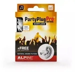 Alpine Hearing Protection PartyPlug Pro Natural - Earplugs - Geh&ouml;rschutz