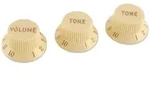 Fender Knobs Stratocaster Aged White - Potiknopf