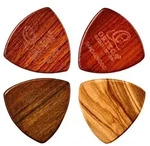 Ortega OGPWXLF-MIX4 Holz-Plektren XL 4er Pack - Plektrum