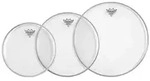 Remo Ambassador - Tom Pack - Clear - 12-13-16 - Zoll - Schlagzeug-Fell-Set