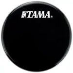 Tama BK22BMWS 22" Bassdrum-Resonanzfell in Schwarz mit wei&szlig;em Tama Logo -