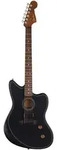 Fender Acoustasonic Standard Jazzmaster Black - Westerngitarre
