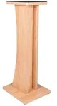 Gator Elite Monitor Speaker Stand Maple - Monitor-Stativ
