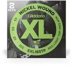 D&rsquo;Addario EXL165TP - XL Bass Nickel Wound, Long Scale, 45-105, 2er Pack -...