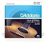 D&rsquo;Addario EJ40 - Acoustic Folk Guitar Silk & Steel | 011-047 - Saiten