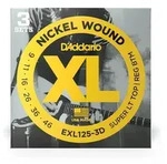D&rsquo;Addario EXL125-3D - XL Electric Nickel Wound 3er Pack | 009-046 - Saiten