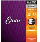 Elixir 11002 Bronze Nanoweb Extra Light | 010-047 - Saiten Westerngitarre