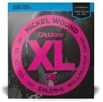 D&rsquo;Addario EXL170-5 - XL 5-String Bass Nickel Wound, Long Scale 45-130 - Saiten