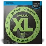 D&rsquo;Addario EXL165-5 - XL 5-String Bass Nickel Wound, Long Scale 45-135 - Saiten
