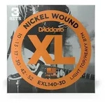 D&rsquo;Addario EXL140-3D - XL Electric Nickel Wound 3er Pack | 010-052 - Saiten