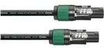 Cordial Lautsprecherkabel CPL 1,5 LL 4 - 1,5 m Speakon NEUTRIK schwarz -