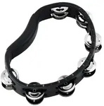 Meinl Percussion HTMT1BK - Headliner&reg; Series Hand Held ABS Tambourine, Black, Du...