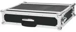 Roadinger Effektrack CO DD, 2HE, 24 cm tief, schwarz - 19-Rack"