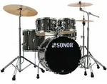 Sonor AQX Studio Set - Black Midnight Sparkle - Schlagzeug