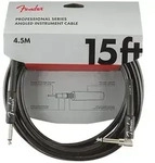 Fender Pro Series 4,5 m BLK Angled - Instrumentenkabel