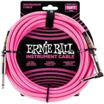 Ernie Ball EB6078 Neon Pink 3,0 m - Instrumentenkabel