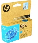 HP Tinte 4S6W6NE 937e EvoMore cyan