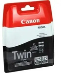 2 Canon Tinten 4529B017 PGI-525PGBK Doppelpack schwarz