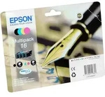 4 Epson Tinten C13T162640 Multipack KCMY 16