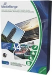 MediaRange MRINK111, MediaRange Fotopapier, Tinte, A4, 140g, matt, 100 Blatt